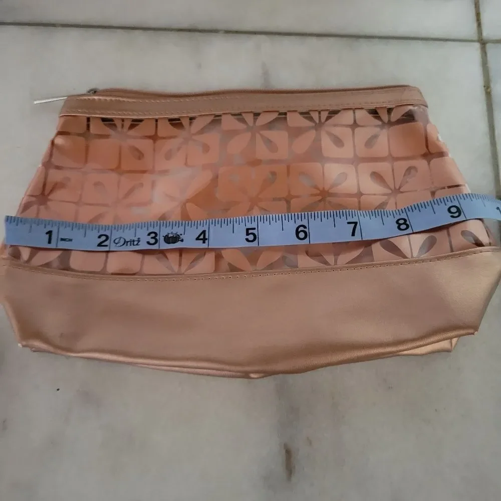 Mary Kay Clinique Cosmetics Makeup Bag Lot of 2